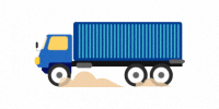 Camion de transport de marchandises